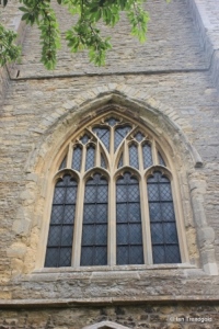 Odell - All Saints. West window. Odell - All Saints. West window.
