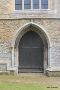Odell - All Saints. West door. Odell - All Saints. West door.