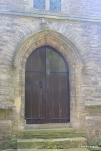 Pavenham - St Peter. Tower, west door.
