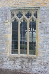 Pavenham - St Peter. North aisle, eastern window.