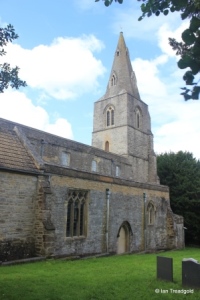 Pavenham - St Peter. North aisle from the north-east.
