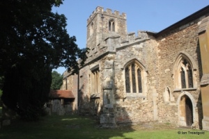 Old Warden - St Leonard. South aisle.