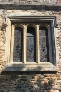 Old Warden - St Leonard. South aisle, south window.