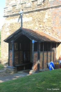 Old Warden - St Leonard. South porch.