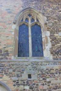 Old Warden - St Leonard. North-west window.