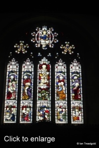 Old Warden - St Leonard. East window internal.