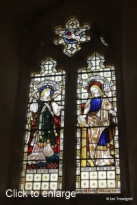 Old Warden - St Leonard. West window internal.