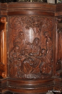 Old Warden - St Leonard. Pulpit.