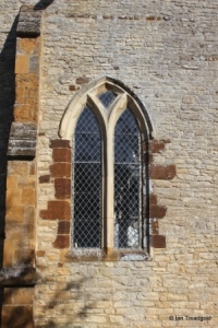 Podington - St Mary. Chancel, south-eastern window.