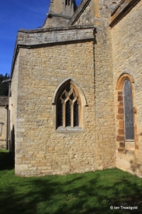 Podington - St Mary. South aisle, east window.