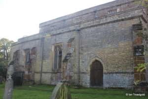 Podington - St Mary. North aisle from the north-west.