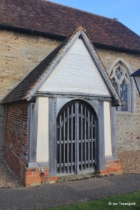 Ravensden - All Saints. South porch.