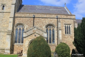 Renhold - All Saints. View from the south.