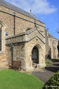 Renhold - All Saints. South porch.