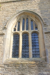 Renhold - All Saints. West window.