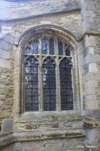 Renhold - All Saints. North aisle, west window.
