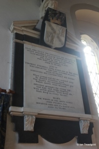 Renhold - All Saints. Polhill-Turner memorials.