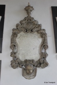 Renhold - All Saints. Becher memorials.