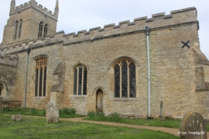 Riseley - All Saints. View from the south-east.