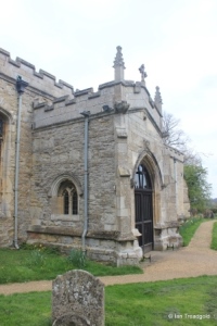 Riseley - All Saints. South porch.