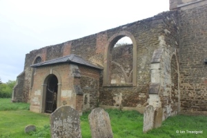 Old Ridgmont - All Saints. View from the north-west.