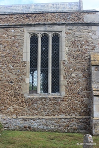 Roxton - St Mary. South aisle, eastern window.