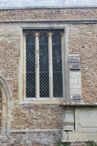 Roxton - St Mary. South aisle, centre window.