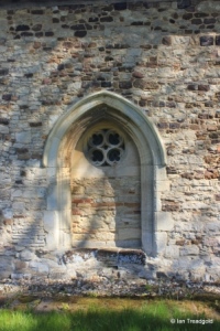 Salford - St Mary. South aisle blocked south doorway.