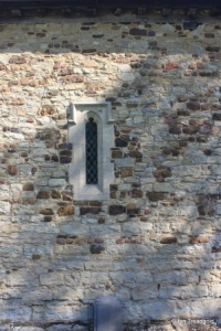 Salford - St Mary. South aisle, western window.