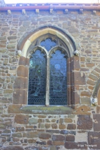 Sandy - St Swithuns. North aisle, north-east window.
