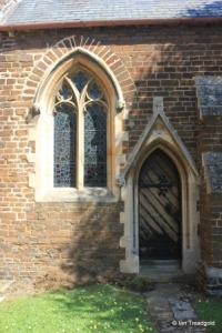 Sandy - St Swithuns. South chapel, south-west window.