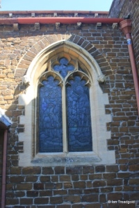 Sandy - St Swithuns. South aisle, south window.