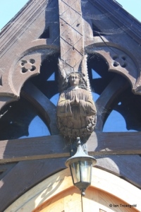 Sandy - St Swithuns. South porch.