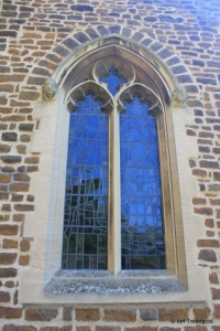 Sandy - St Swithuns. South aisle, west window.