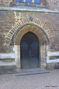 Sandy - St Swithuns. West door.