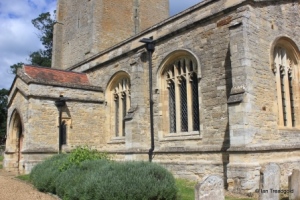 Sharnbrook - St Peter. South aisle. Sharnbrook - St Peter. South aisle.