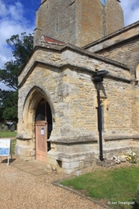 Sharnbrook - St Peter. South porch. Sharnbrook - St Peter. South porch.