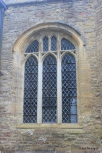 Sharnbrook - St Peter. West tower. centre window. Sharnbrook - St Peter. West tower. centre window.