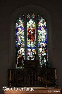 Silsoe - St James. East window internal.