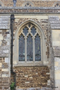 Shillington - All Saints. South chapel, centre window.