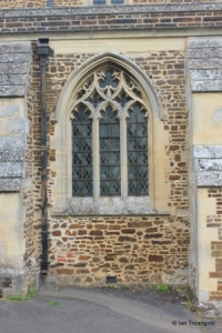 Shillington - All Saints. South aisle, eastern window.