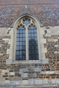Shillington - All Saints. Tower. west window.
