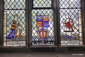 St Andrew parish church, Ampthill. Stained glass.