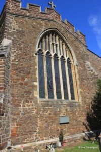 St Andrew parish church, Ampthill. East window.