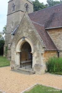 Souldrop - All Saints. South porch.