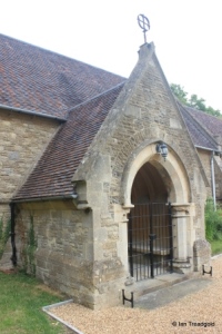 Souldrop - All Saints. South porch.