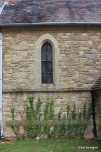Souldrop - All Saints. Nave, south side western window.