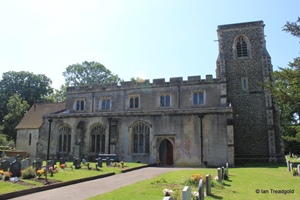 Arlesey, St Peter. View from the north.