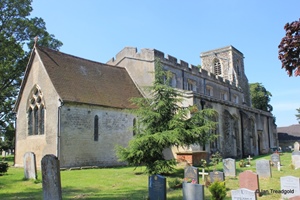 Arlesey, St Peter. View from the north east.