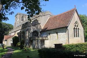 Arlesey, St Peter. View from the south-east.